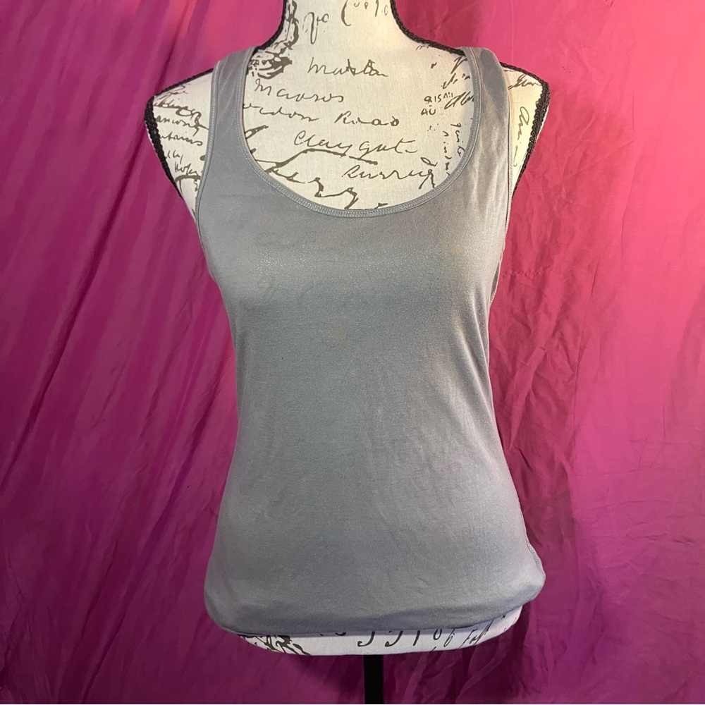Maurices Light Gray Women's Tank Top